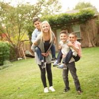 Au pair con tres niños